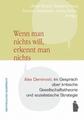 Cover: "Wenn man nichts will, erkennt man nichts." - Westf&auml;lisches Dampfboot