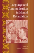 Cover: International Review of Research in Mental Retardation - Academic Press