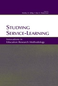 Cover: Studying Service-Learning - Routledge