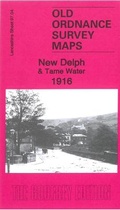Cover: New Delph & Tame Water 1916 - Alan Godfrey Maps
