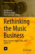 Cover: Rethinking the Music Business - Springer