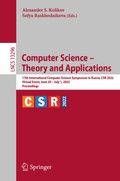 Cover: Computer Science - Theory and Applications - Springer