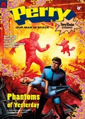Cover: Perry - our man in space, book 2 - Phantoms of Yesterday - Alligator Farm Verlag