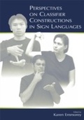 Cover: Perspectives on Classifier Constructions in Sign Languages - Psychology Press Ltd