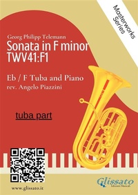 Abbildung von: (tuba part) Sonata in F minor - Eb/F Tuba and Piano - Glissato Edizioni Musicali