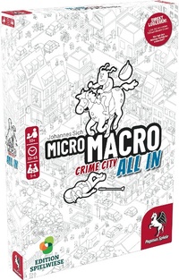 Abbildung von: MicroMacro: Crime City 3 - All In (Edition Spielwiese) - Pegasus Spiele GmbH