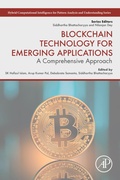 Cover: Blockchain Technology for Emerging Applications - Academic Press
