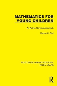 Enlarge image Cover: Mathematics for Young Children - Routledge