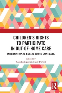 Enlarge image Cover: Children's Rights to Participate in Out-of-Home Care - Routledge