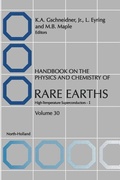 Cover: Handbook on the Physics and Chemistry of Rare Earths: Volume 30 - North-Holland