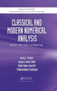 Enlarge image Cover: Classical and Modern Numerical Analysis - Chapman & Hall/CRC