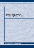 Cover: Modern Materials and Processing Technologies - Trans Tech Publications Ltd