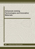 Cover: Advanced Joining Technologies and Innovative Materials - Trans Tech Publications Ltd