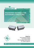 Cover: Engineered Materials for Sustainable Structures - Trans Tech Publications Ltd