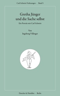 Abbildung von: Gretha Jünger und die Sache selbst. - Duncker & Humblot
