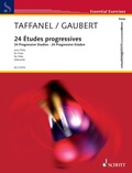 Cover: 24 Progressive studies in all keys - Schott Music