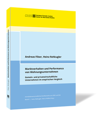 Abbildung von: Marktverhalten und Performance von Wohnungsunternehmen - Steinbeis-Edition