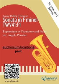 Abbildung von: (solo part) Sonata in F minor - Euphonium or Trombone and Piano - Glissato Edizioni Musicali
