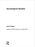 Cover: Sociological Studies - Routledge