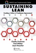Cover: Sustaining Lean - Productivity Press