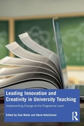Cover: Leading Innovation and Creativity in University Teaching - Routledge