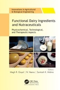 Cover: Functional Dairy Ingredients and Nutraceuticals - Apple Academic Press Inc.