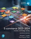 Cover: E-commerce 2023-2024: business. technology. society., Global Edition - Pearson Education Limited