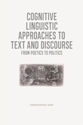 Cover: Cognitive Linguistic Approaches to Text and Discourse - Edinburgh University Press