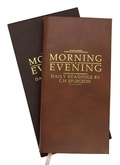 Cover: Morning and Evening Tan Leather - Christian Focus Publications Ltd