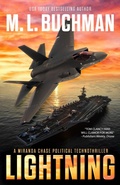 Cover: Lightning: A Political Technothriller (Miranda Chase, #10) - Buchman Bookworks, Inc.