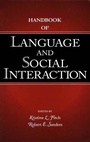 Cover: Handbook of Language and Social Interaction - Psychology Press Ltd