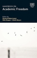 Cover: Handbook on Academic Freedom - Edward Elgar Publishing