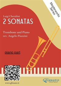 Abbildung von: (piano part) 2 Sonatas by Cherubini - Trombone and Piano - Glissato Edizioni Musicali