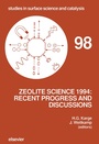 Cover: Zeolite Science 1994: Recent Progress and Discussions - Elsevier