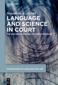 Cover: Language and Science in Court - De Gruyter Mouton