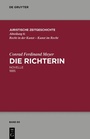 Cover: Die Richterin - De Gruyter