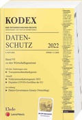 Cover: KODEX Datenschutz 2022 - Linde