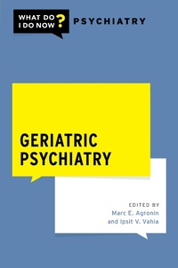 Abbildung von: Geriatric Psychiatry - OUP eBook