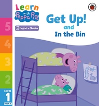 Abbildung von: Learn with Peppa Phonics Level 1 Book 4 - Get Up! and In the Bin (Phonics Reader) - Ladybird