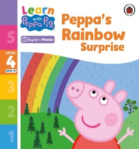 Abbildung von: Learn with Peppa Phonics Level 4 Book 19 - Peppa's Rainbow Surprise (Phonics Reader) - Ladybird