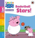 Cover: Learn with Peppa Phonics Level 5 Book 12 - Basketball Stars! (Phonics Reader) - Ladybird