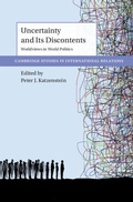 Cover: Uncertainty and Its Discontents - Cambridge University Press