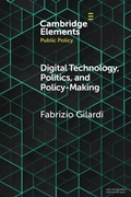 Cover: Digital Technology, Politics, and Policy-Making - Cambridge University Press