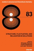 Cover: Structure, Fluctuation, and Relaxation in Solutions - Elsevier