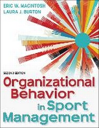 Enlarge image Cover: Organizational Behavior in Sport Management - Human Kinetics