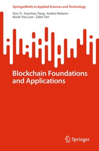 Enlarge image Cover: Blockchain Foundations and Applications - Springer