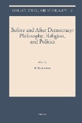 Cover: Before and After Democracy - Peeters Publishers