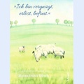 Cover: 5er-Set Gru&szlig;karten in Box &raquo;Ich bin vergn&uuml;gt, erl&ouml;st, befreit&laquo; mit Texten von Hanns Diester H&uuml;sch - St. Benno Verlag GmbH
