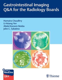 Abbildung von: Gastrointestinal Imaging Q&A for the Radiology Boards - Thieme Publishers