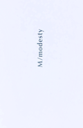 Cover: M/modesty - Julia Dubsky